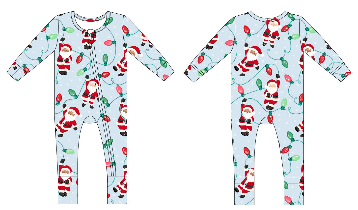 PRE- ORDER: Hangin' With Santa Convertible Romper