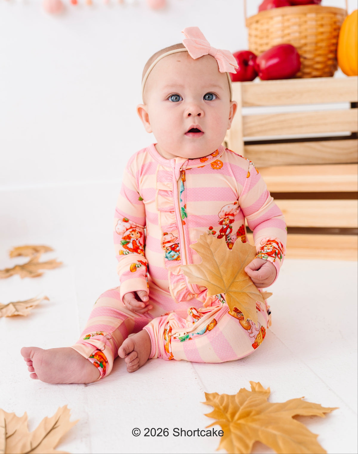Strawberry Shortcake™ Harvest Ruffle Convertible Romper