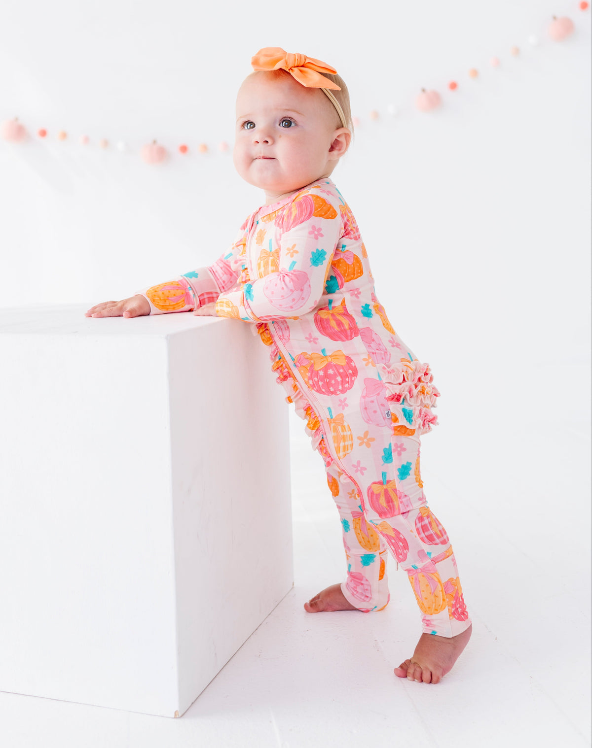 Harvest Bloom Ruffle Convertible Romper