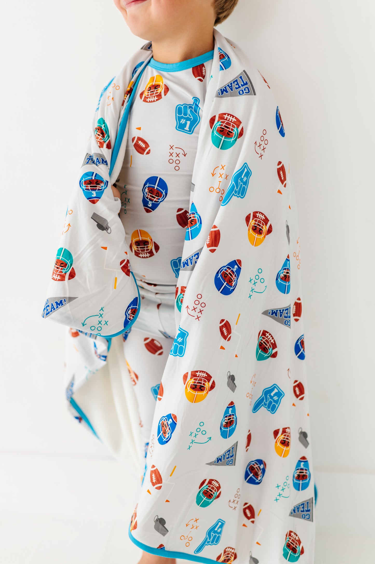 Gridiron Greats Plush Toddler Blanket
