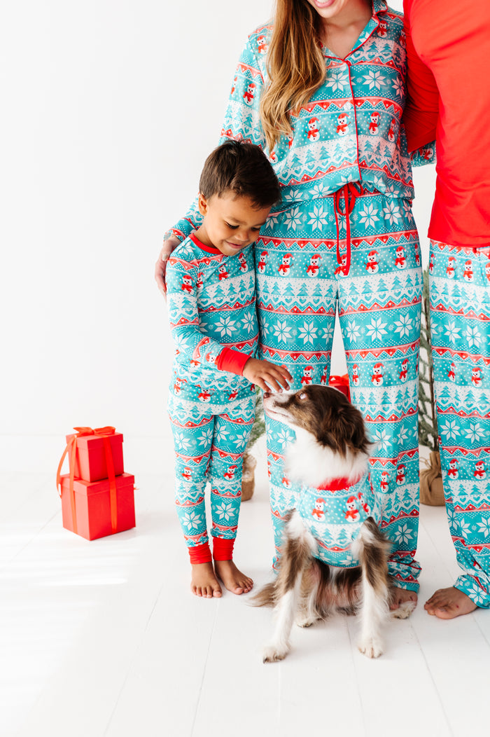 Frosty Fair Isle Pet Sweatshirt