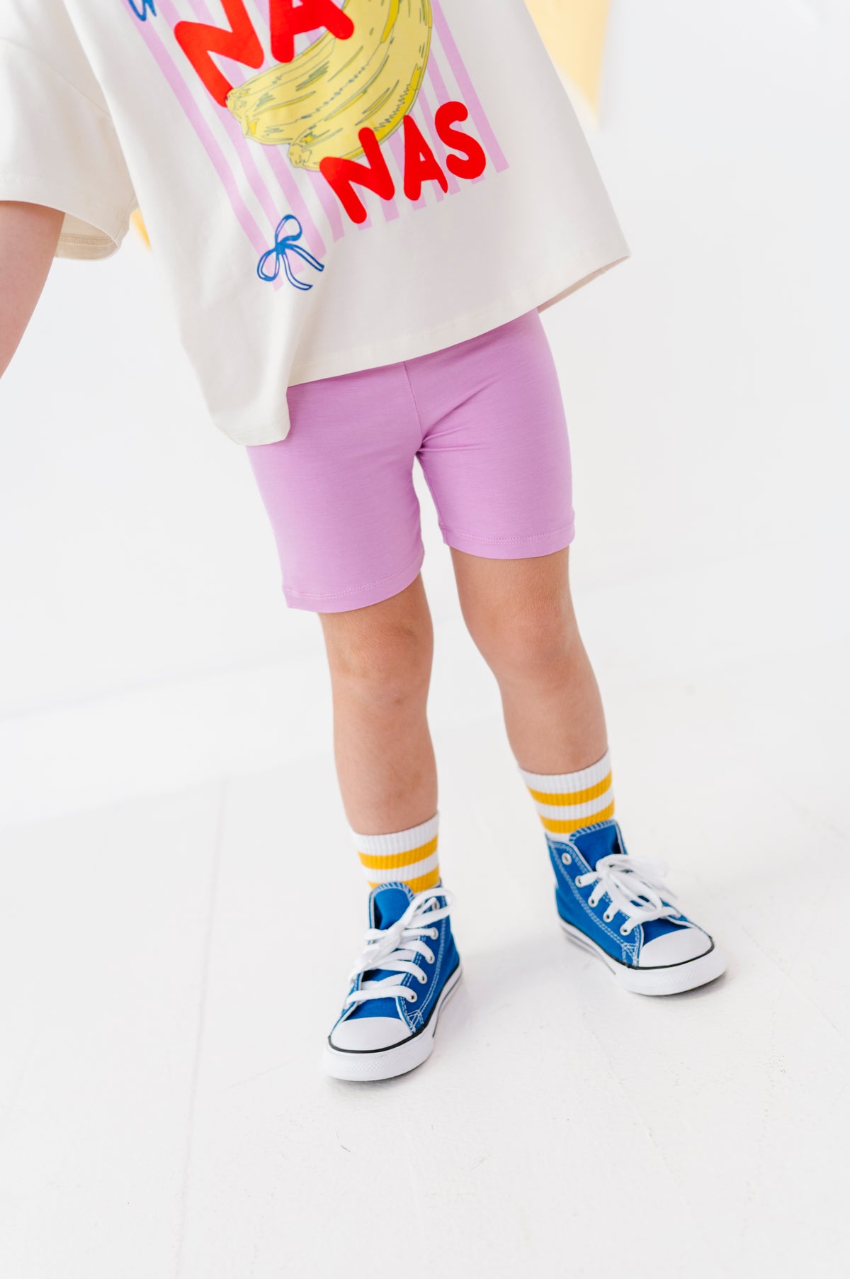Happy Hues Biker Short Set