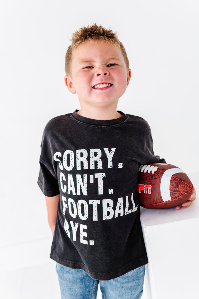 Sorry. Can't. Football. Tee