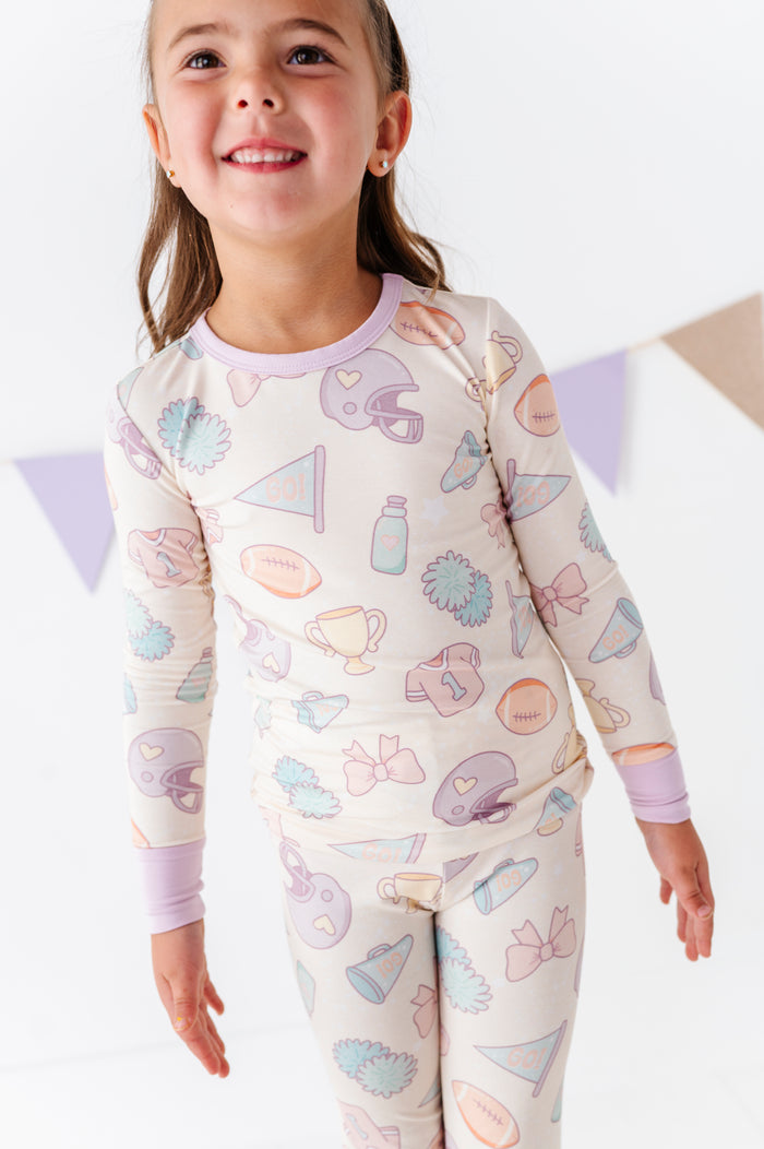 Girly Game Day Bamboo Pajama Set