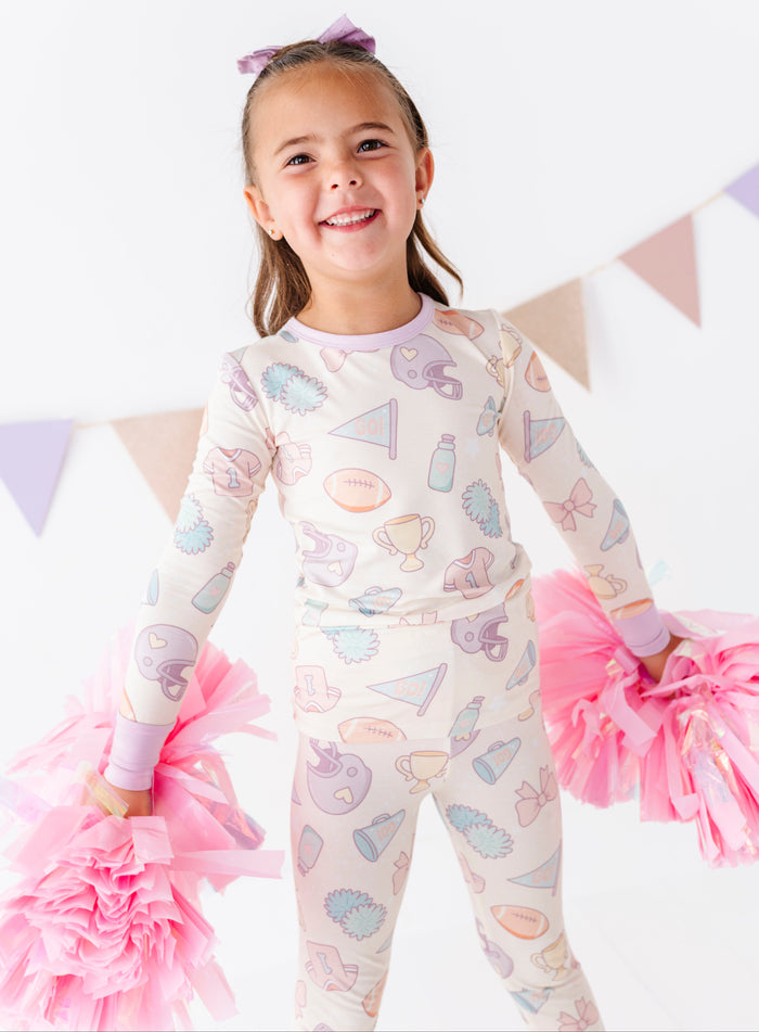 Girly Game Day Bamboo Pajama Set