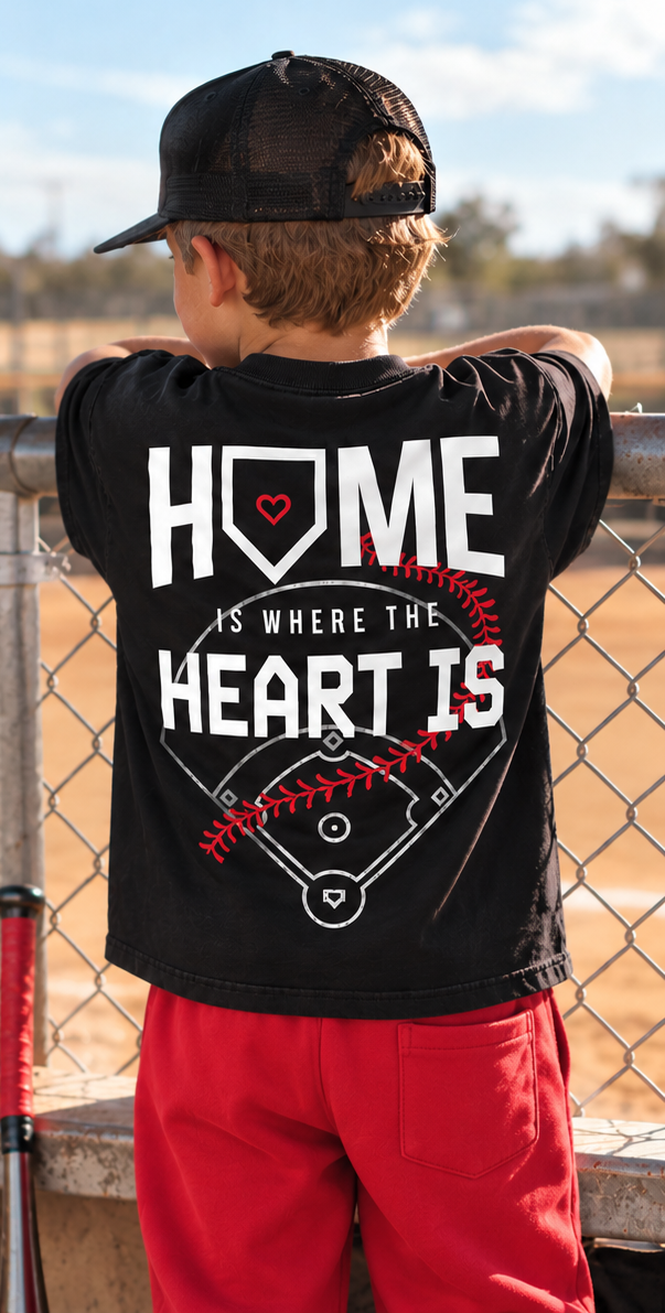 Where The Heart Is Bamboo/Cotton T-Shirt
