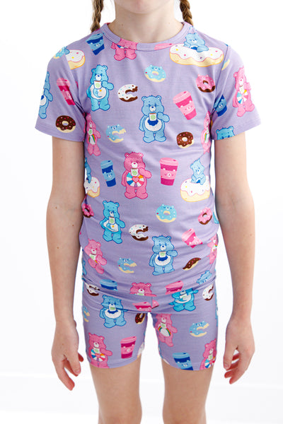 Care Bears™ Donuts and Coffee 2-piece pj:  SHORT