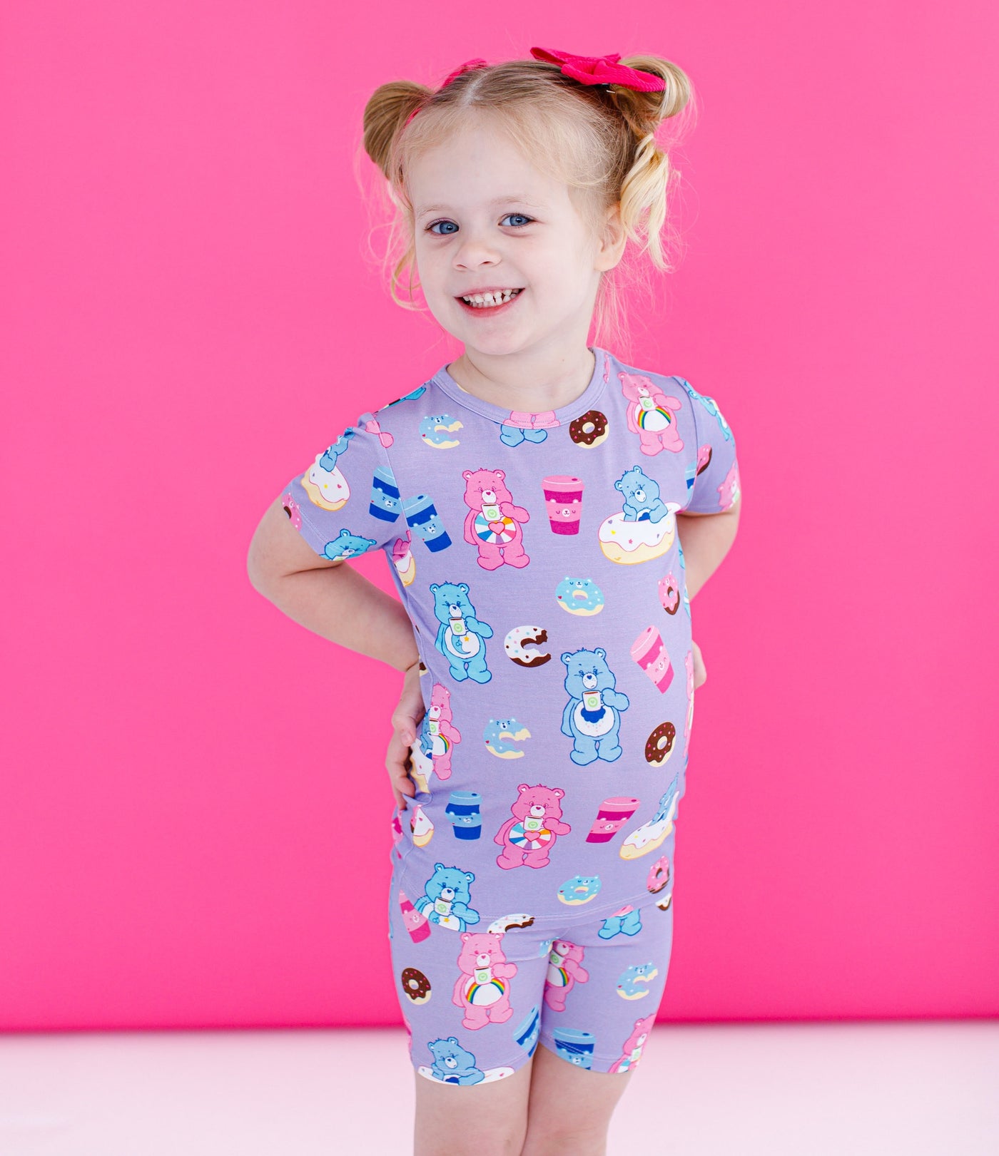 Care Bears™ Donuts and Coffee 2-piece pj:  SHORT