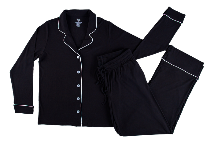 Jet Ribbed Women's Lounge Set