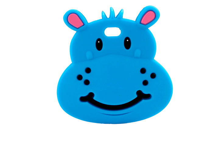 Blue Hippo Teether