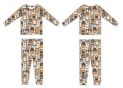 PRE ORDER: Ghoul’s Gallery Bamboo Pajama Set