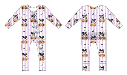PRE ORDER: Boos & Cherries Ruffle Convertible Romper