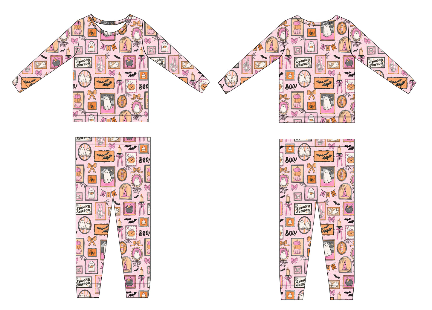 PRE ORDER: Haunted Heirlooms Bamboo Pajama Set