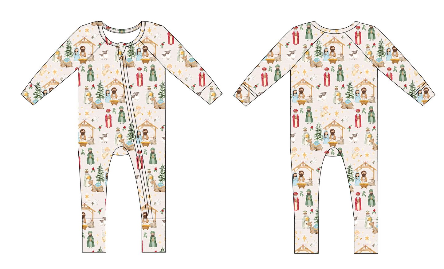 PRE- ORDER: O Holy Night Convertible Romper