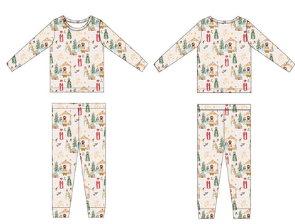 PRE-ORDER: O Holy Night Bamboo Pajama Set