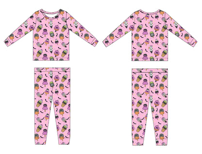 PRE ORDER: Scoops & Spooks Bamboo Pajama Set
