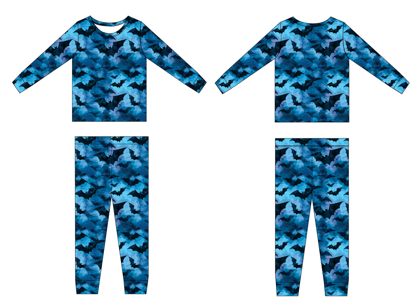 PRE ORDER: Midnight Flight Bamboo Pajama Set