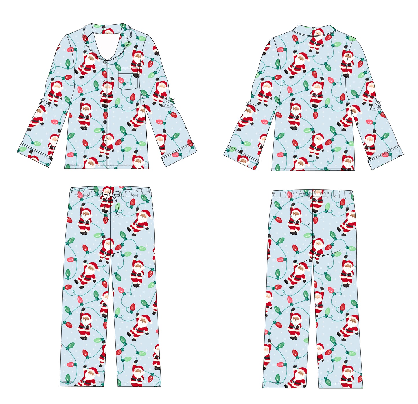 PRE- ORDER: Hangin' With Santa Men's Lounge Set