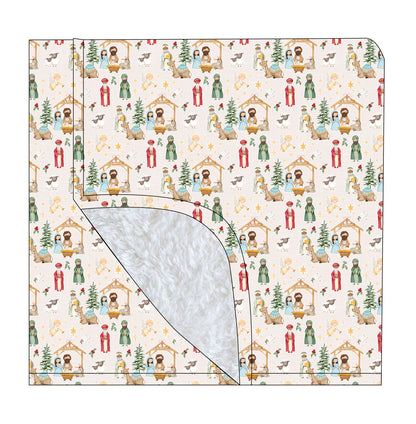 PRE-ORDER: O Holy Night Plush Blanket