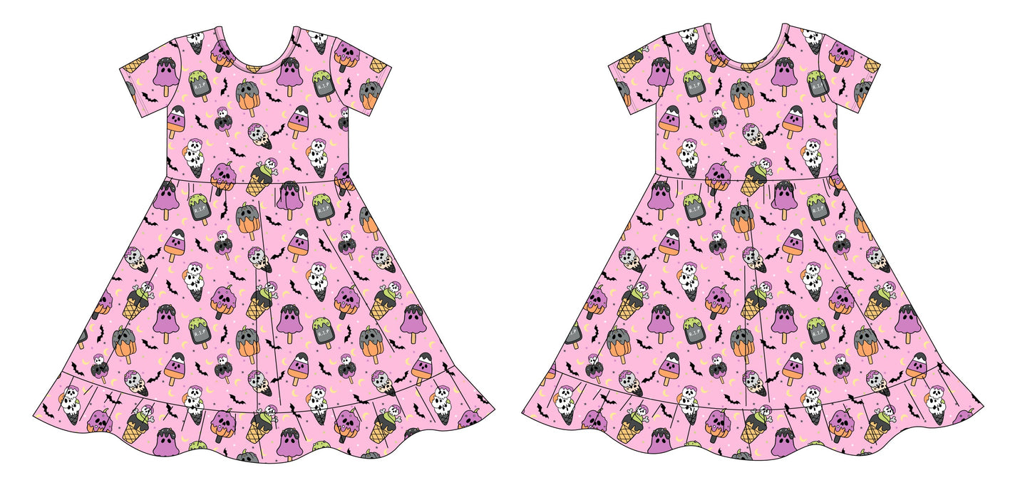 PRE ORDER: Scoops & Spooks Bamboo Dress
