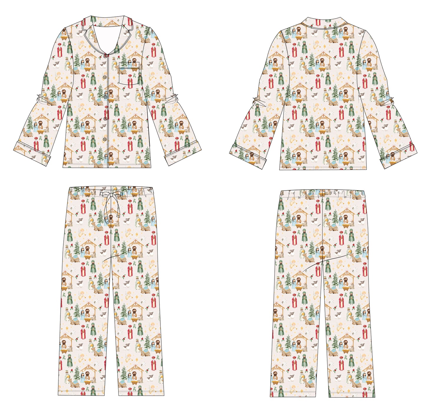 PRE- ORDER: O Holy Night Men's Lounge Set
