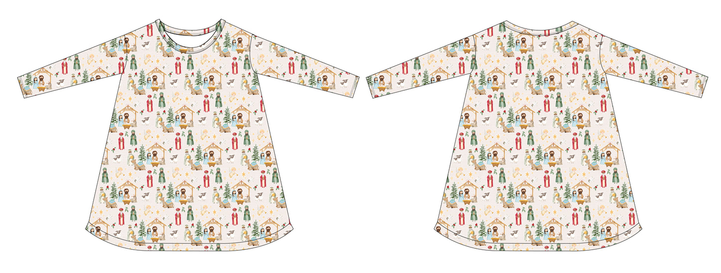 PRE-ORDER: O Holy Night Bamboo Gown