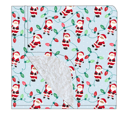 PRE-ORDER: Hangin' with Santa Plush Blanket