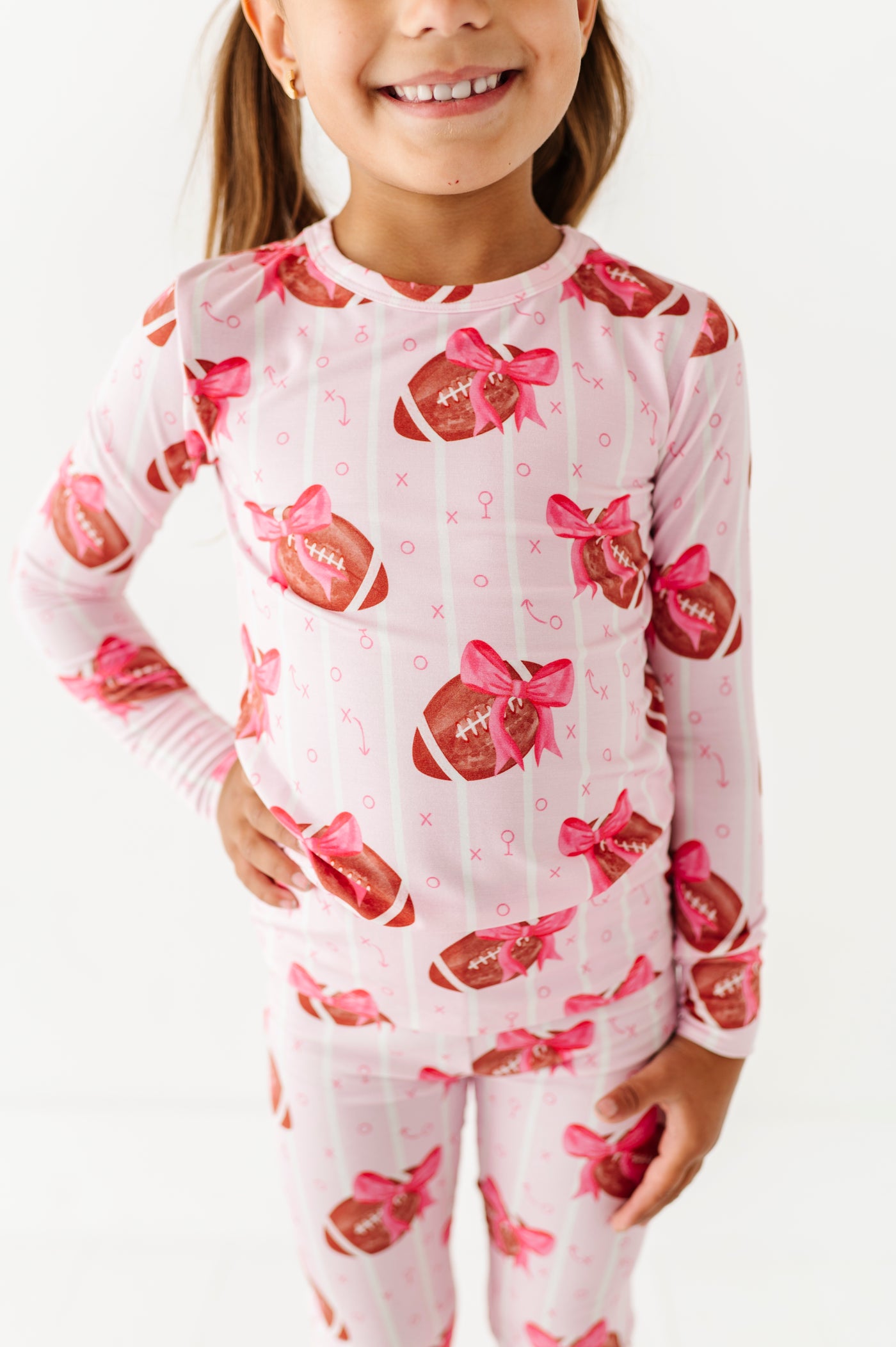 Blitz And Bows 2-Piece Pajamas