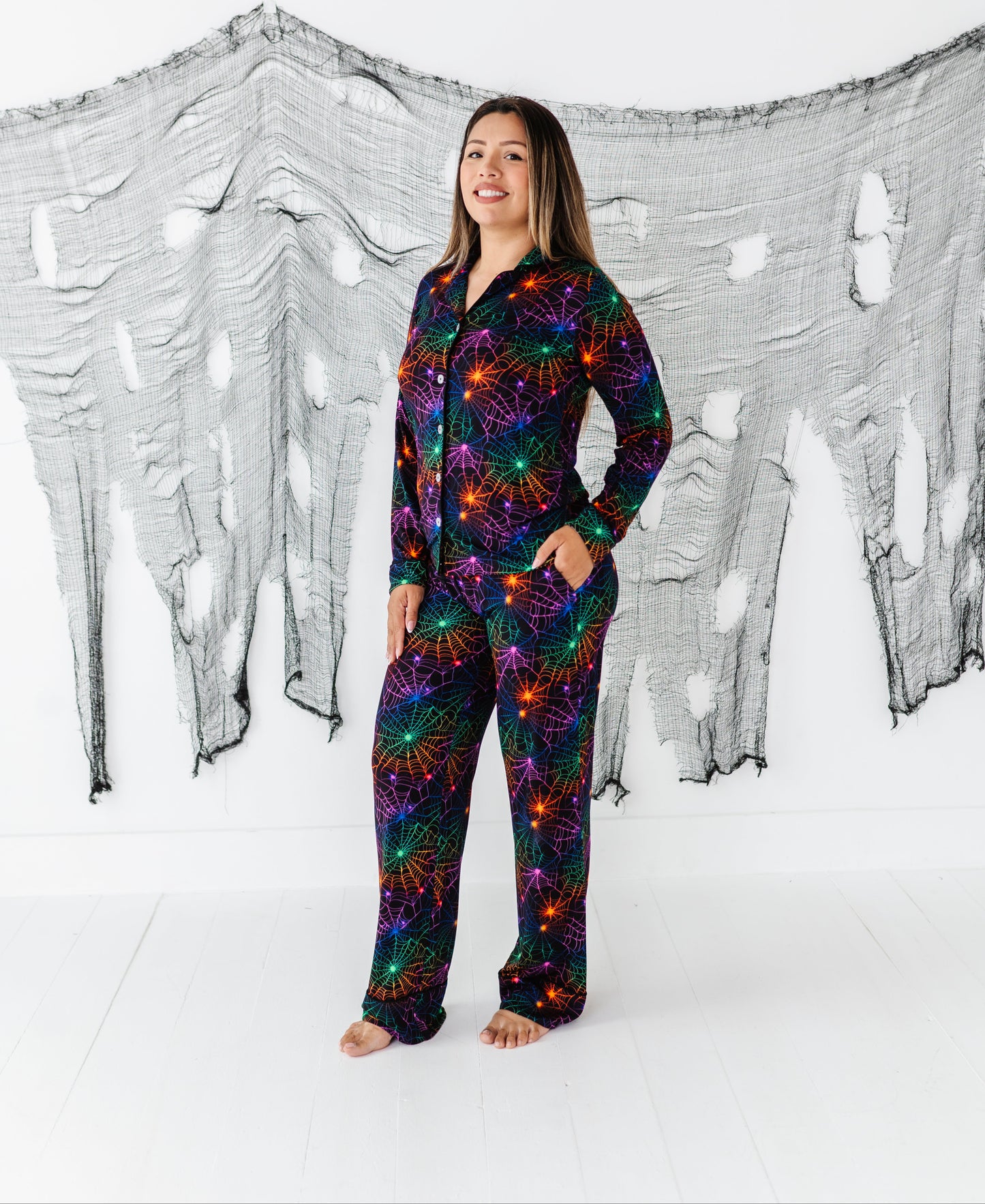 Neon Webs Women's Lounge Set