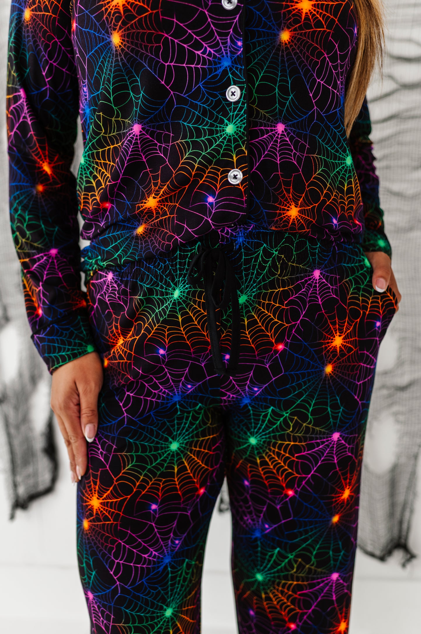 Neon Webs Women's Lounge Set