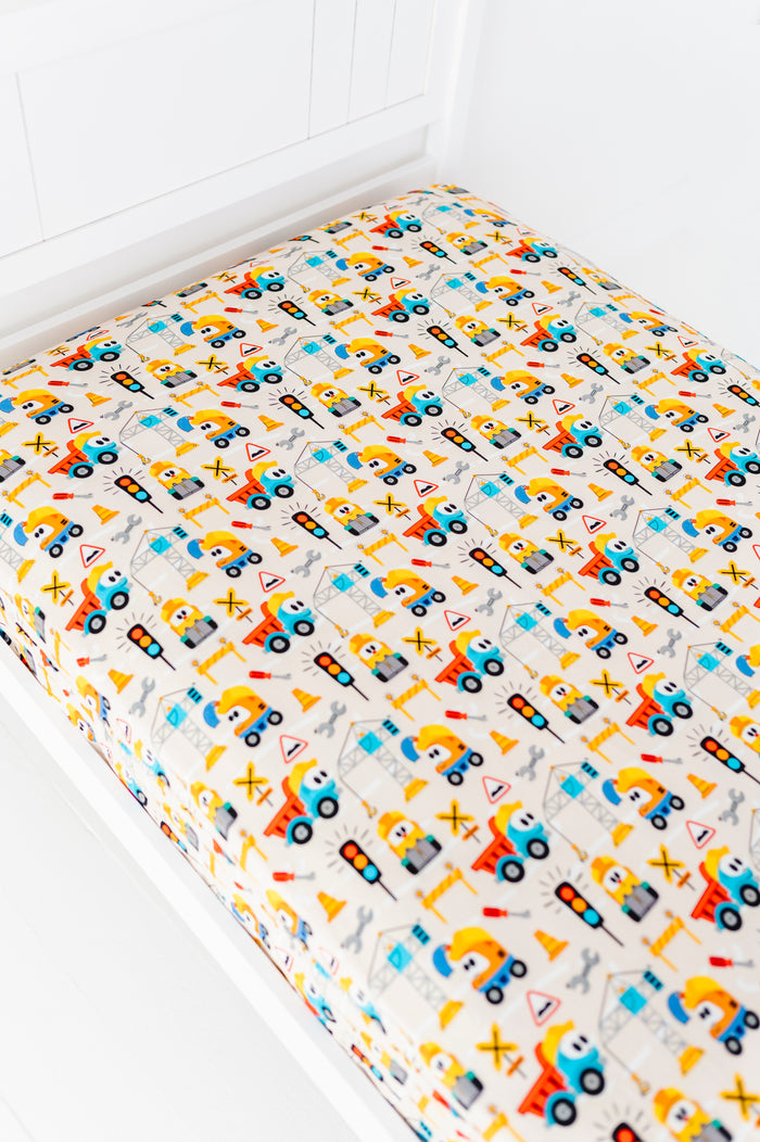 Leo the Truck™- Construction Crew Twin Sheet