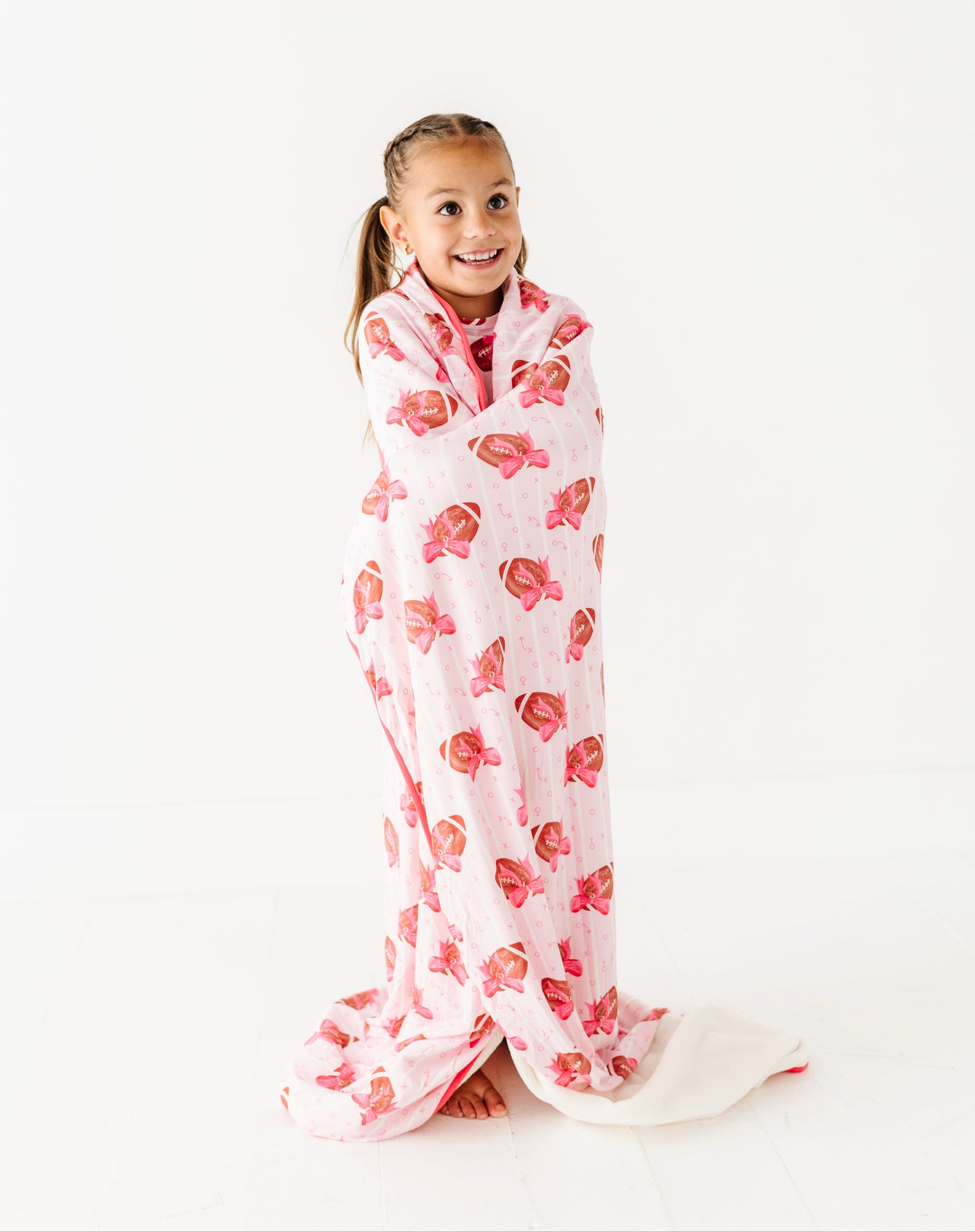 Blitz And Bows Plush Toddler Blanket