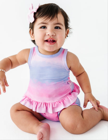 Pink/Purple Ombré Swing Top Set