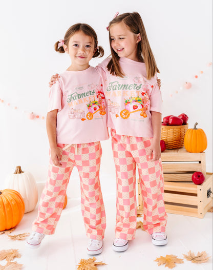 Berry Patch Check Sweatpants