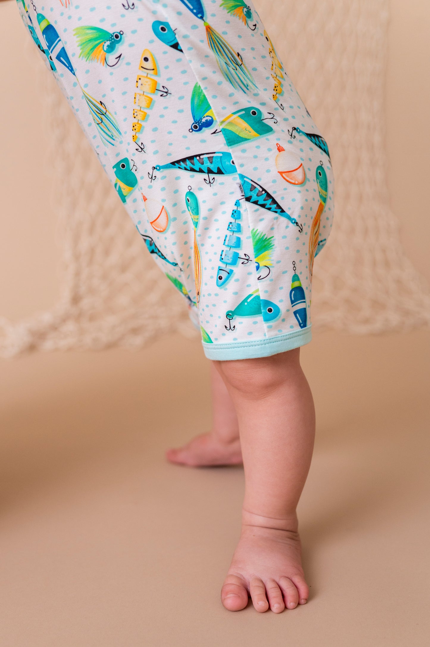Gone Fishing Shortie Romper