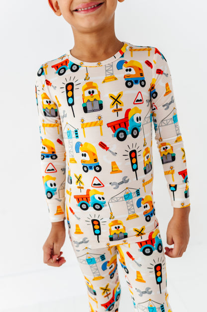 Leo the Truck™- Construction Crew BambooPajama Set