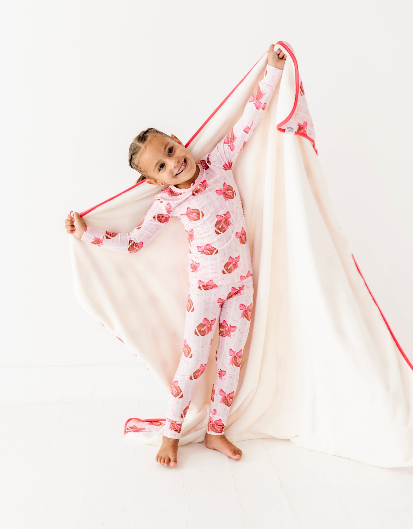 Blitz And Bows Plush Toddler Blanket