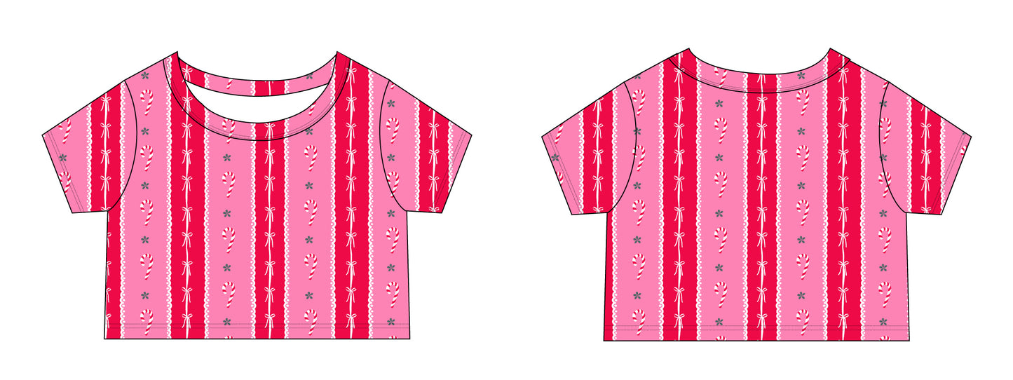 PRE-ORDER: Candy Cane Stripe Stuffy Tee
