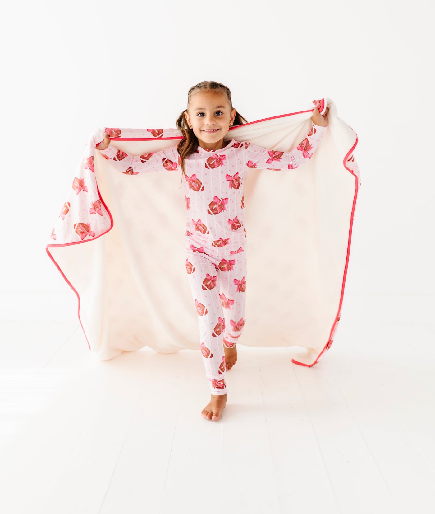 Blitz And Bows Plush Toddler Blanket