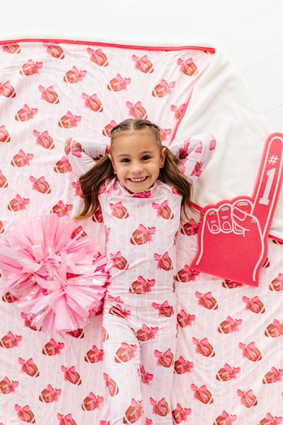 Blitz And Bows Plush Toddler Blanket