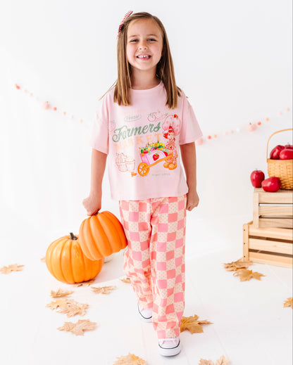 Berry Patch Check Sweatpants