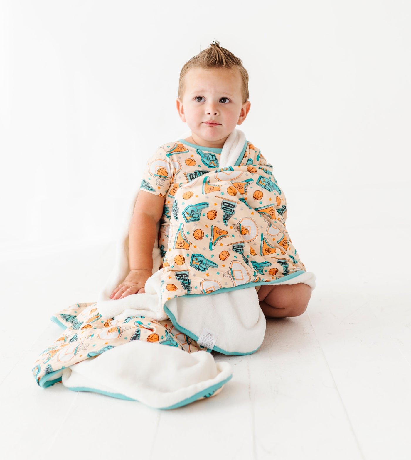 Vince  Plush Toddler Blanket