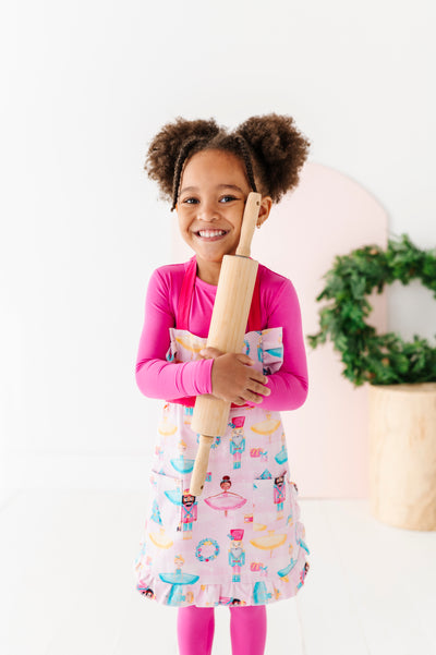 Sugarplum Ruffle Baking Apron