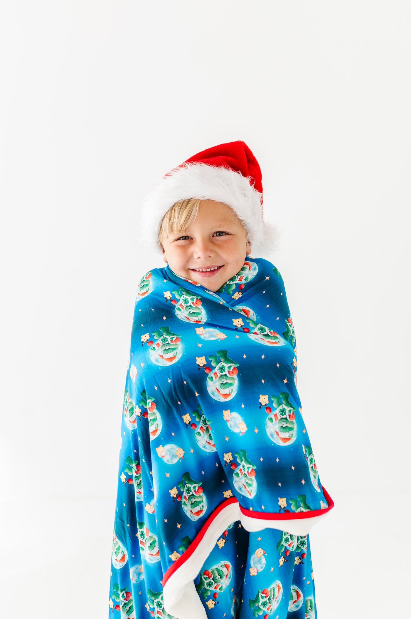 How the Care Bears™ Stole Christmas Plush Blanket
