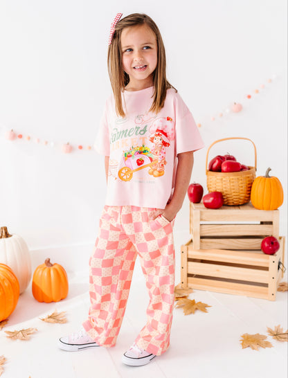 Berry Patch Check Sweatpants