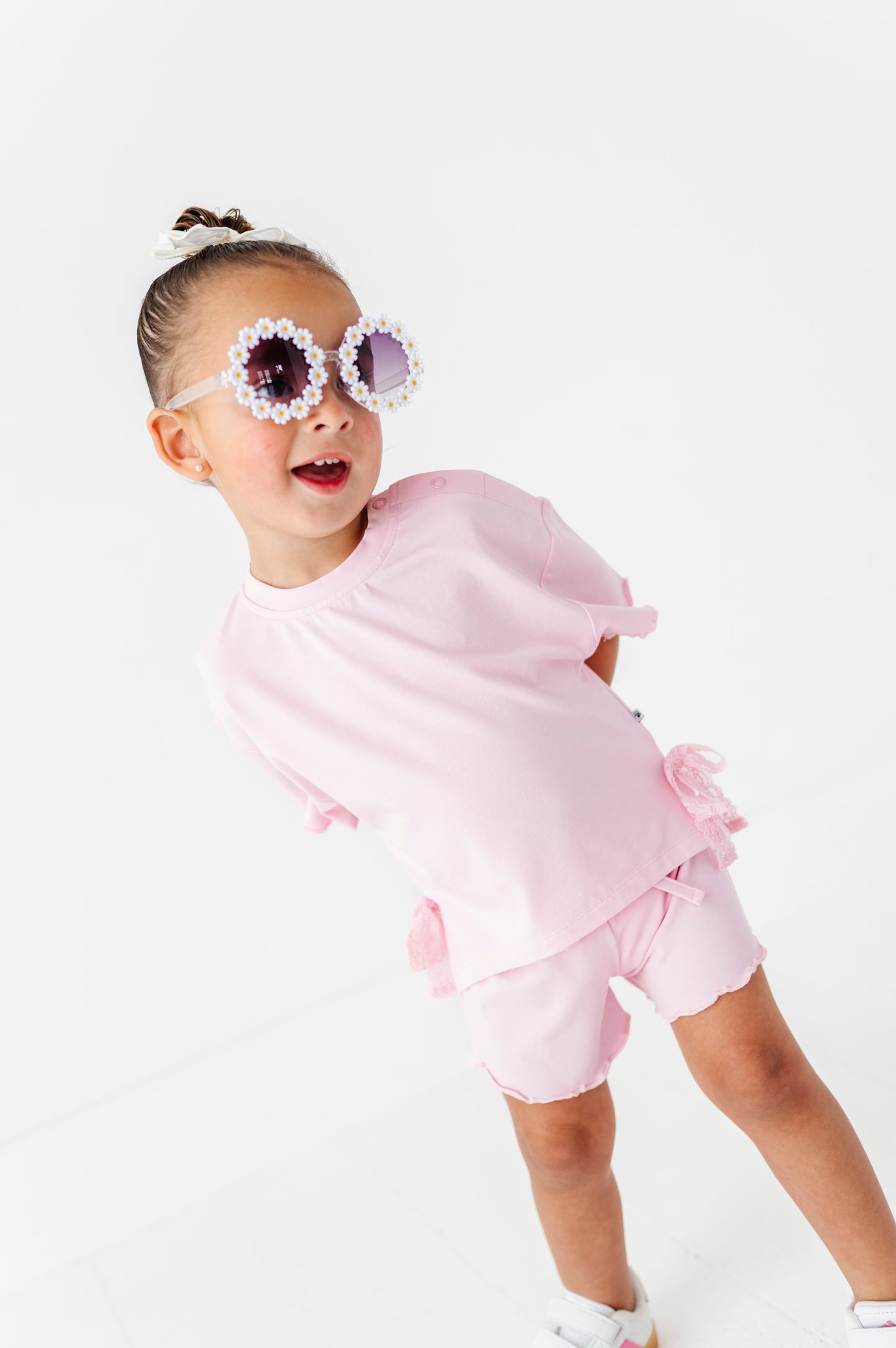 Pixie Pink Bamboo/Cotton T-Shirt Set