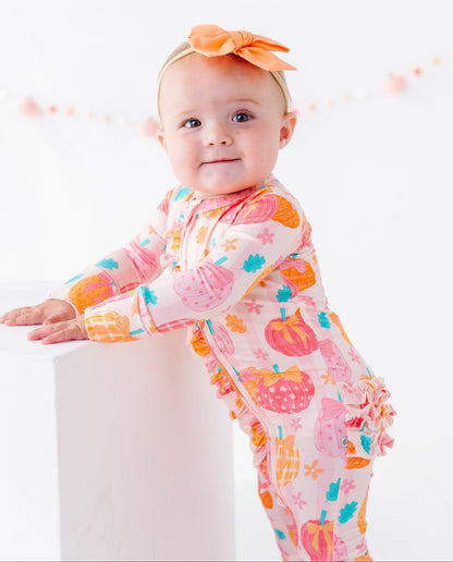 Harvest Bloom Ruffle Convertible Romper