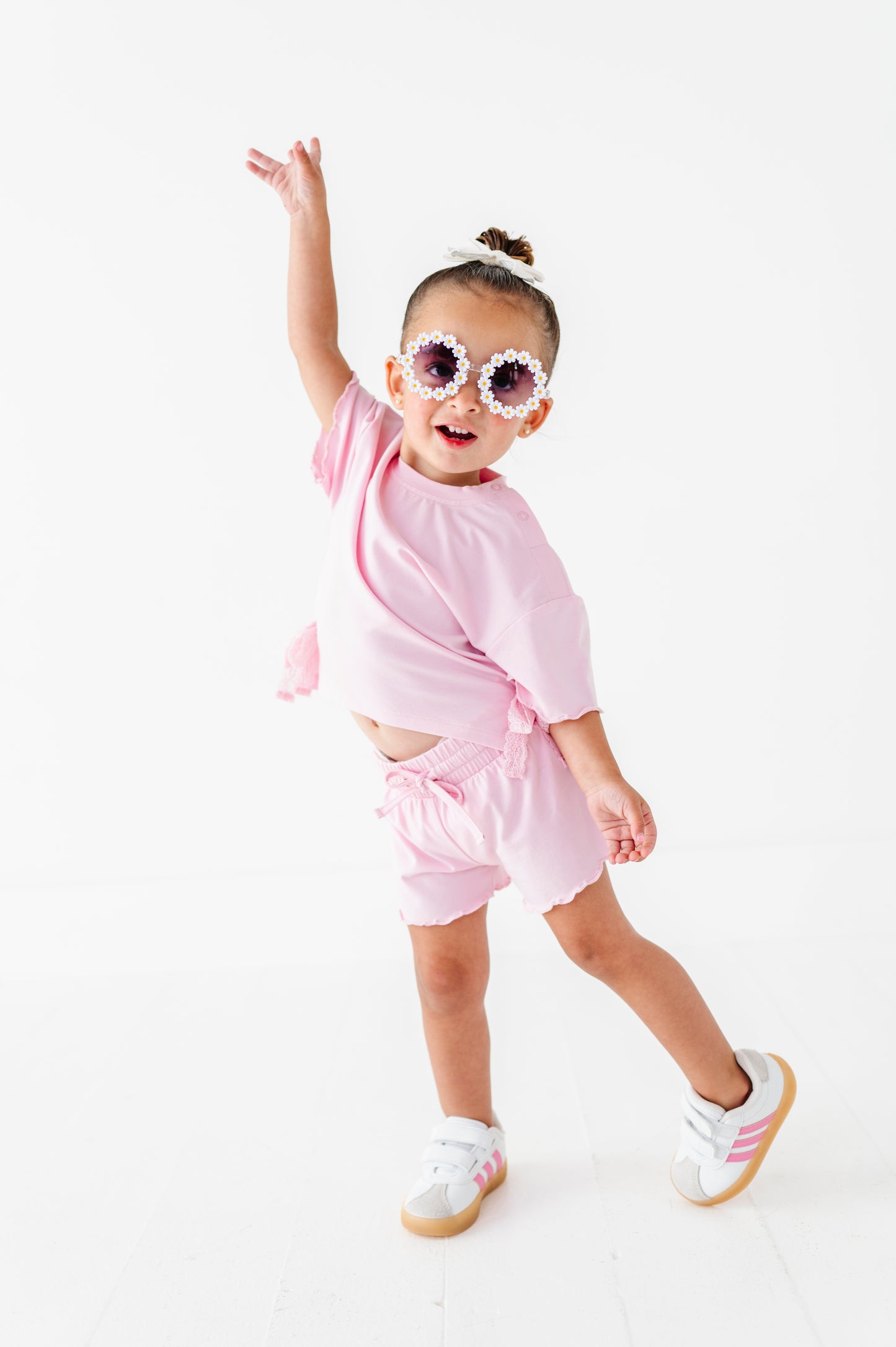 Pixie Pink Bamboo/Cotton T-Shirt Set