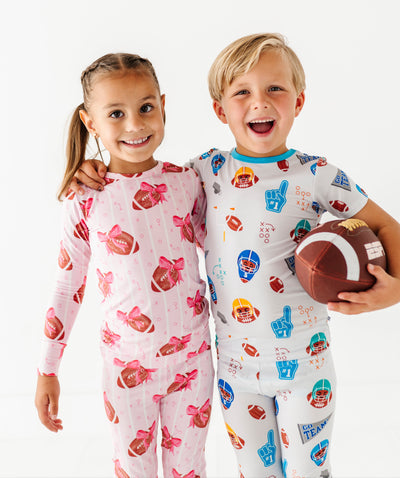 Blitz And Bows 2-Piece Pajamas