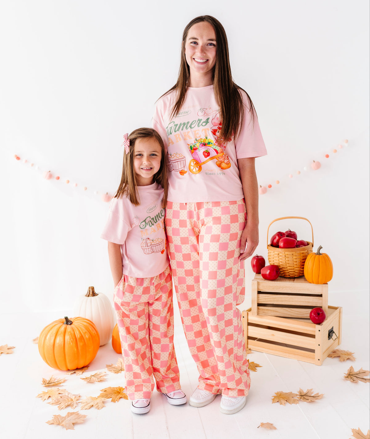 Berry Patch Check Sweatpants